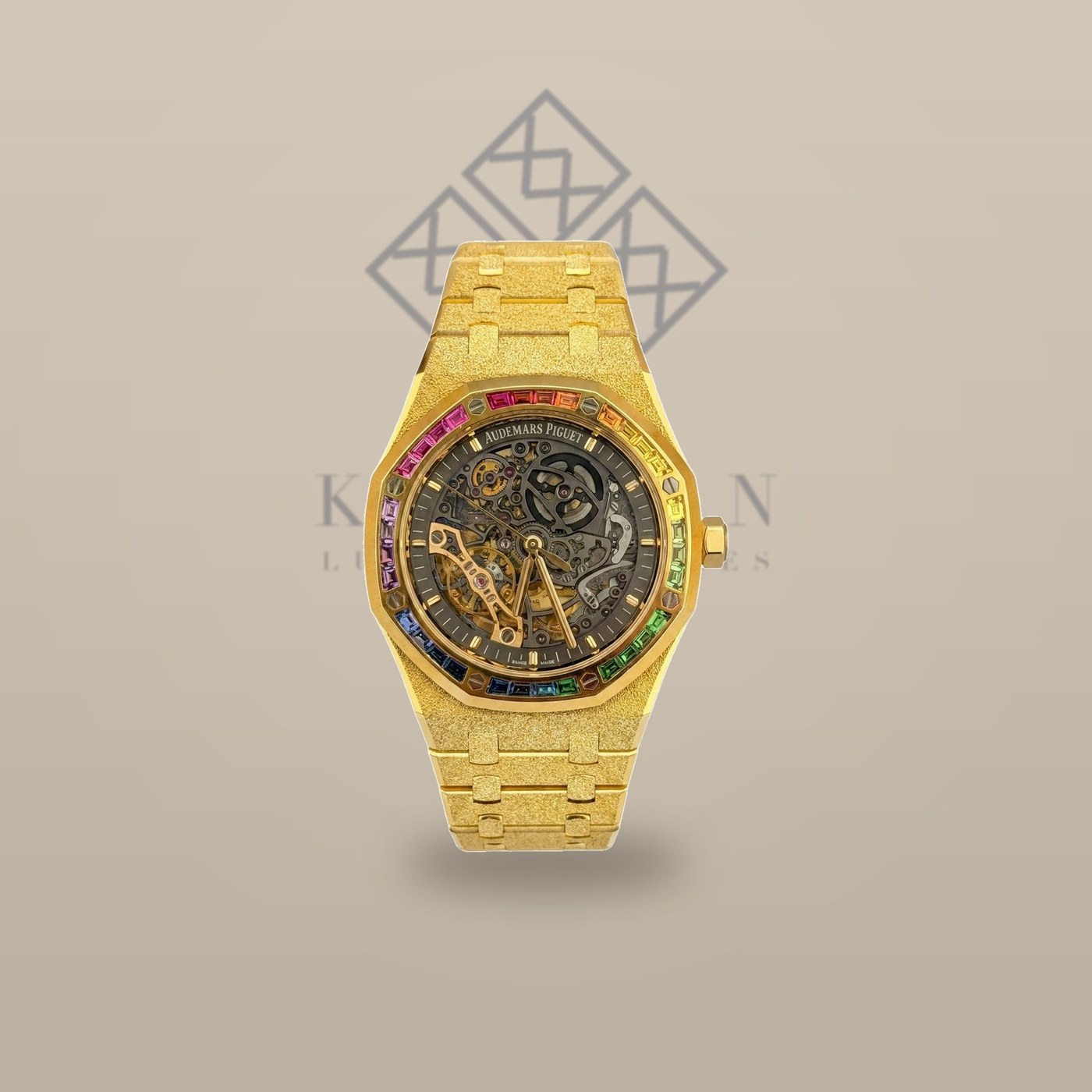 Audemars Piguet Royal Oak Double Balance Wheel Openworked “Rainbow” —