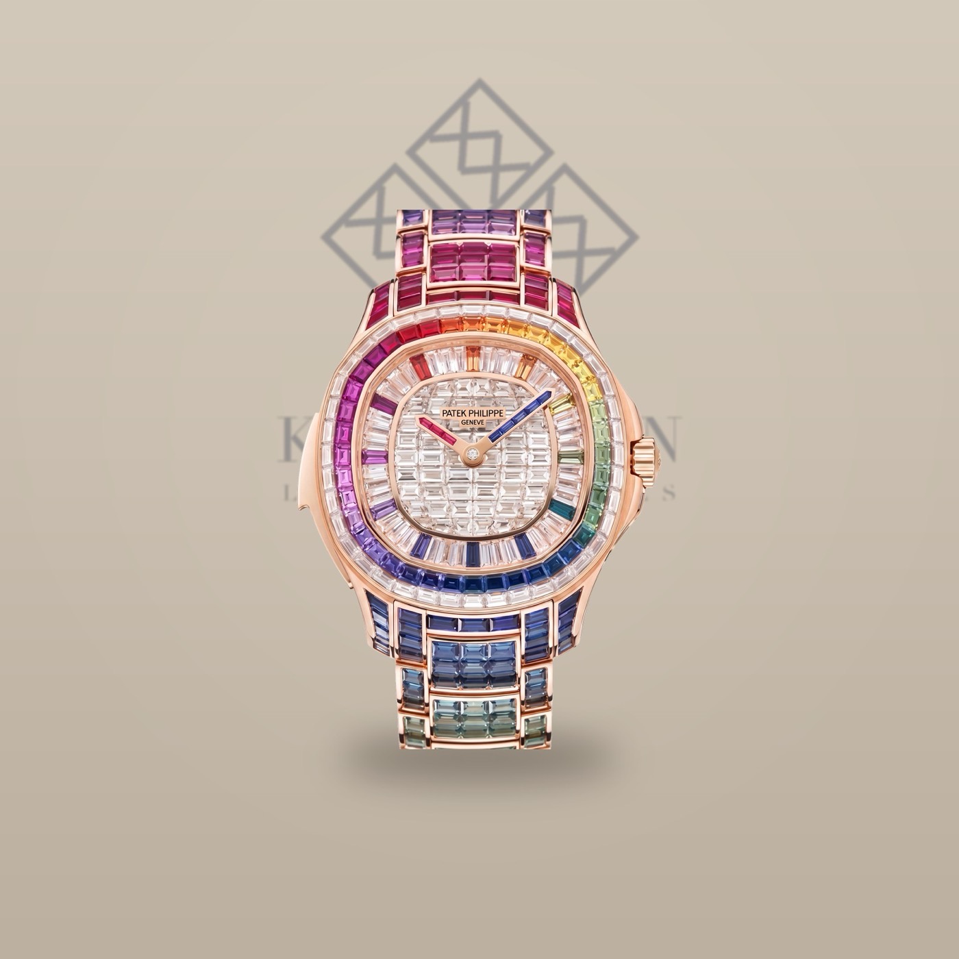 Patek Philippe Aquanaut Luce “Rainbow” Haute Joaillerie 5260/1455R-001